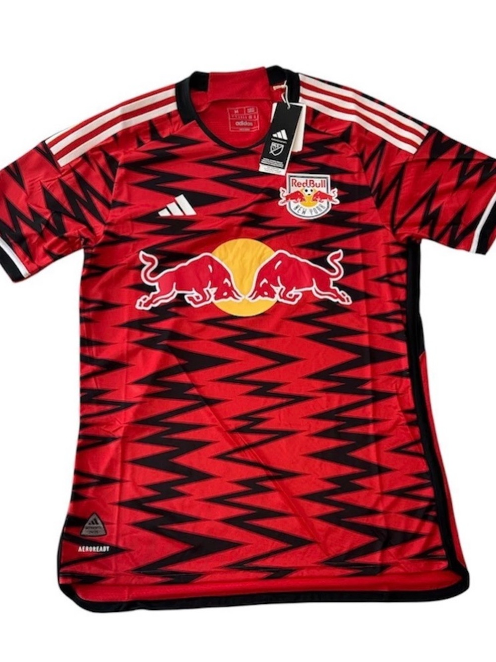 adidas New York Red Bulls 2024/25 Authentic Home Jersey HZ6202 Mens Size MEDIUM